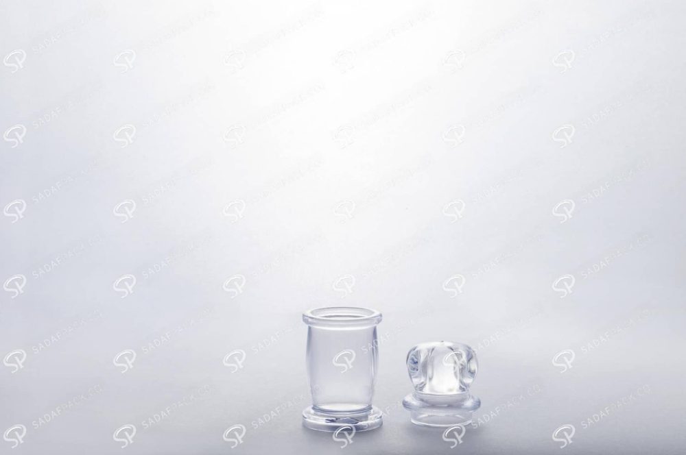 ##tt##- ظرف زعفران کریستالی طرح میلاد - نقلی  37667