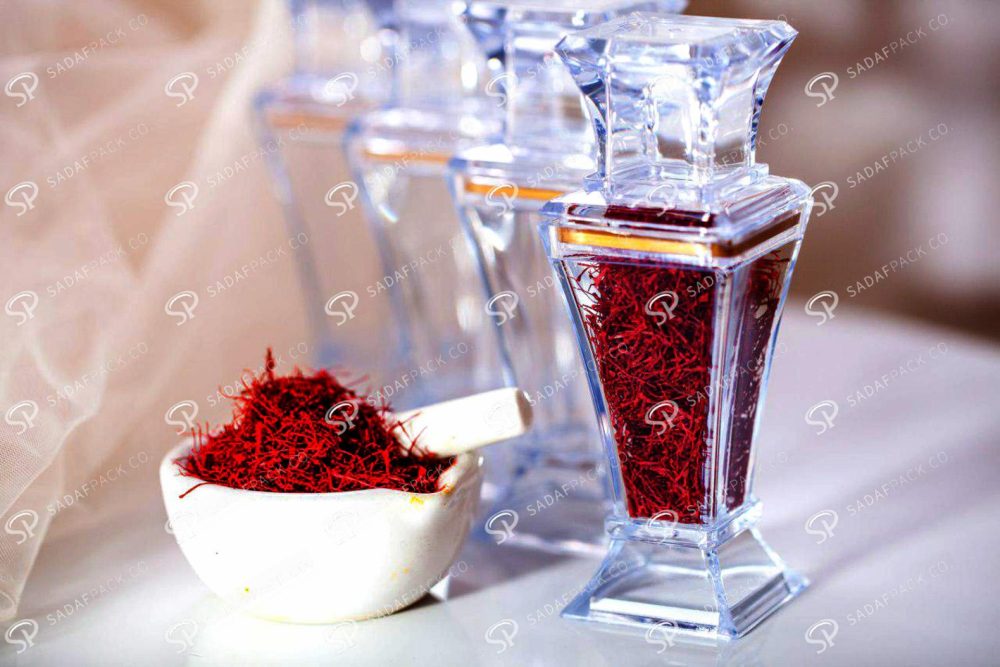 ##tt##- ظرف زعفران کریستالی طرح برلیان  37171