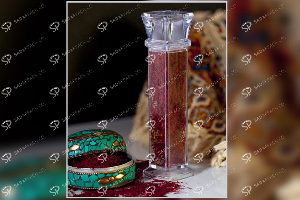 ##tt##- ظرف زعفران کریستالی طرح رویال  38425