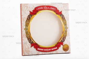 باکس مقوایی سفید قوطی 17 فلزی اسپانیا صدف پک مناسب بستهبندی لوکس برای هدیه سوغات و صادرات