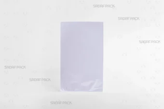 نمای شفاف پاکت صدفی سایز 25×18 صدف پک، مناسب برای نمایش آجیل و خشکبار، با قابلیت پلمپ حرارتی و ساختار مقاوم.