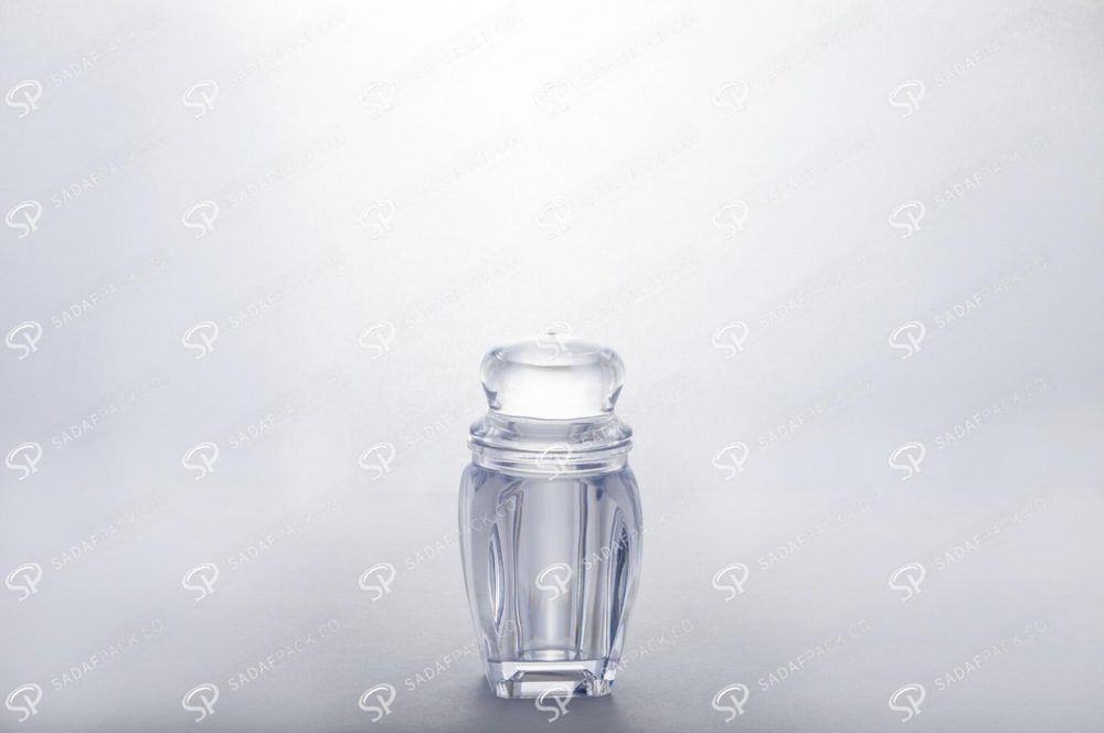 ظرف کریستالی زعفران طرح گوهر کوچک - Image 2