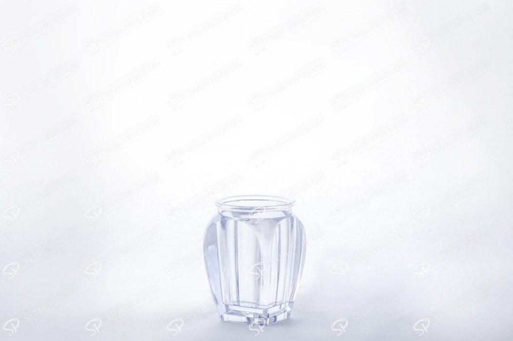 ظرف کریستالی زعفران طرح گوهر کوچک - Image 5