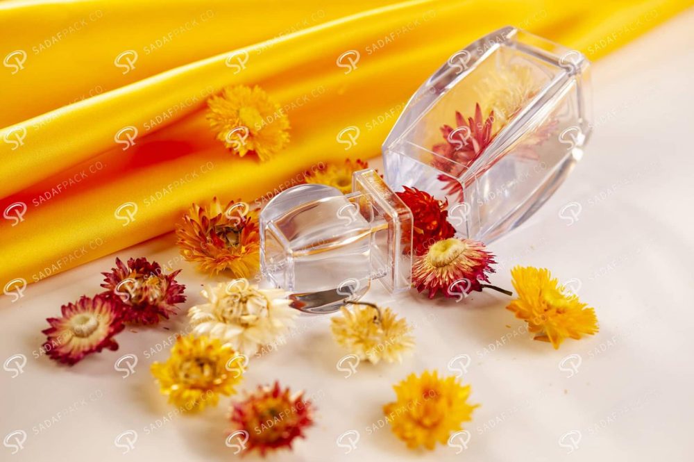 ##tt##- ظرف زعفران کریستالی طرح آذین - کوچک  37283