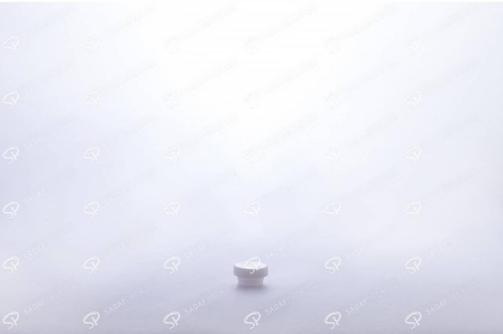 ##tt##- ظرف زعفران کریستالی طرح پودری بلند - شیری  37711