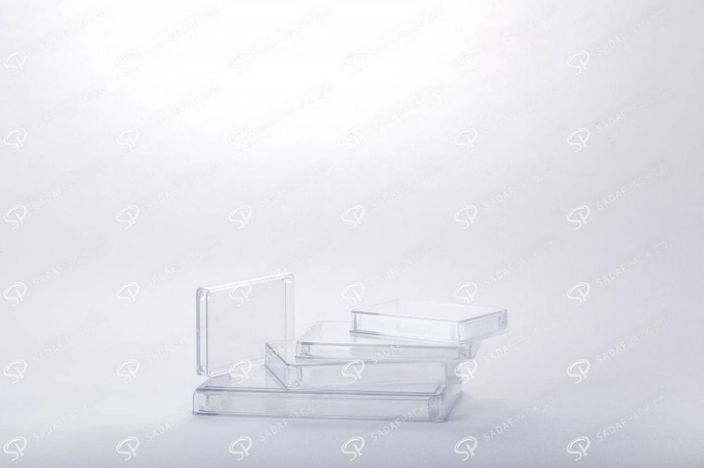 ##tt##- ظرف مستطیل کریستال - 4 نازک  38027
