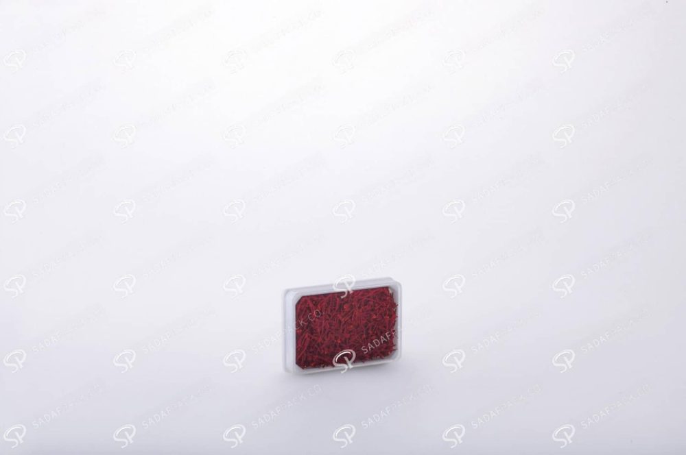 ##tt##- ظرف مستطیل کریستال - 4 کف سفید  38286