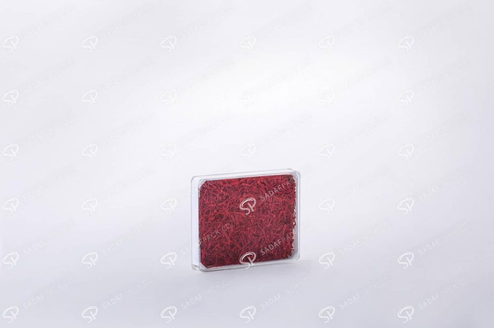 ##tt##- ظرف مستطیل کریستال - 7 کف سفید  38294