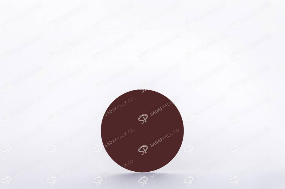 ##tt##- ظرف زعفران گرد - 9 نازک کریستال  38375