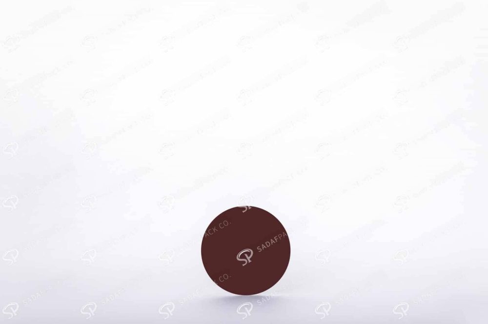 ##tt##- ظرف زعفران گرد - 5 تخت کریستال  38414