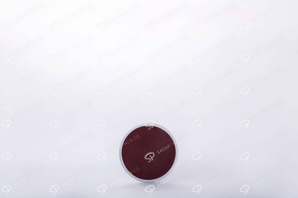 ##tt##- ظرف زعفران گرد - 5 تخت کریستال  38415