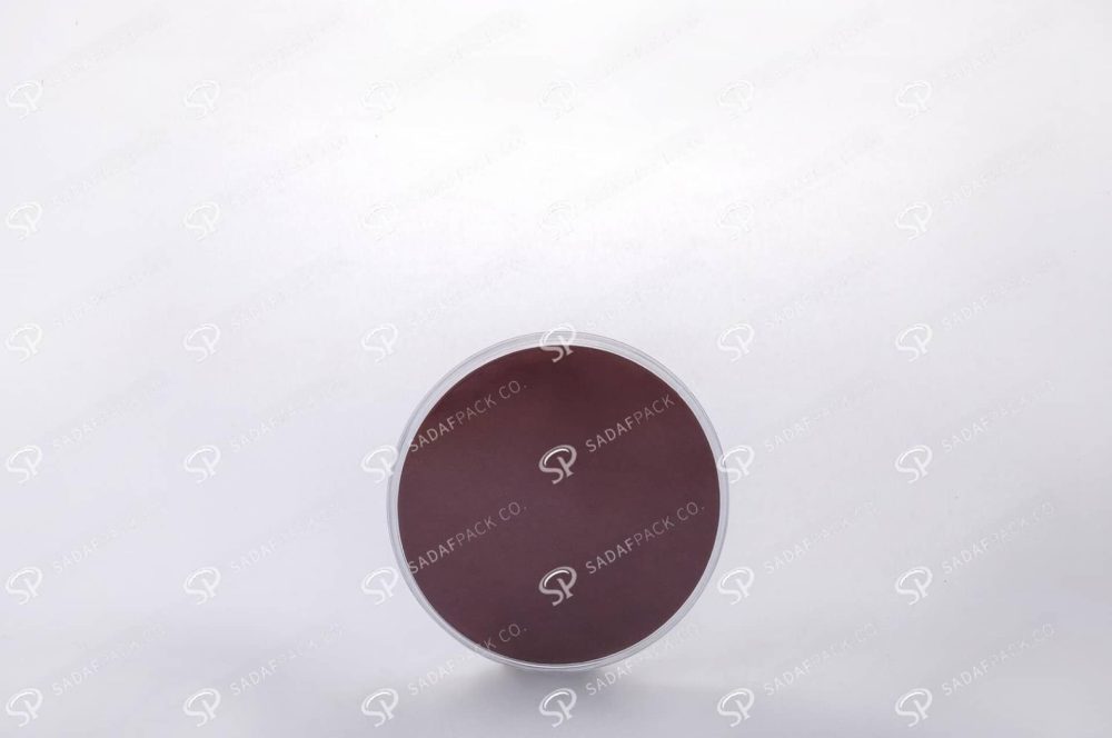 ##tt##- ظرف زعفران گرد - 9 تخت کریستال  38368