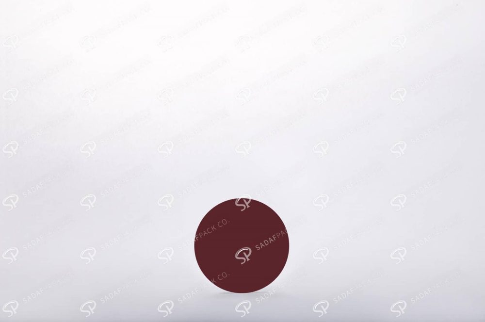 ##tt##- ظرف زعفران گرد - 5/5 متوسط کریستال  38268