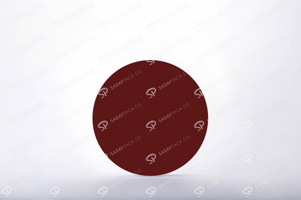 ##tt##- ظرف زعفران گرد - 11 مغزی کریستال  38224