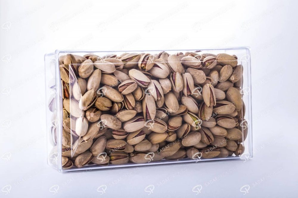 ##tt##- ظرف کریستالی مستطیل محدب کوتاه  37972
