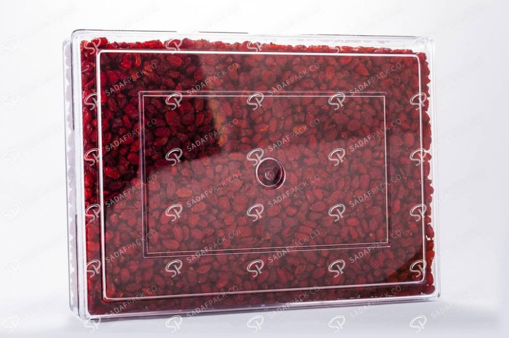 ##tt##- ظرف کریستالی مستطیل ساده  37964