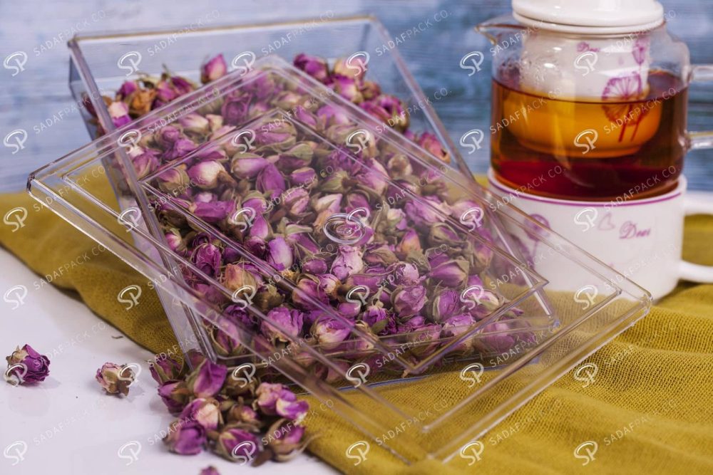 ##tt##- ظرف کریستالی مستطیل ساده  37966