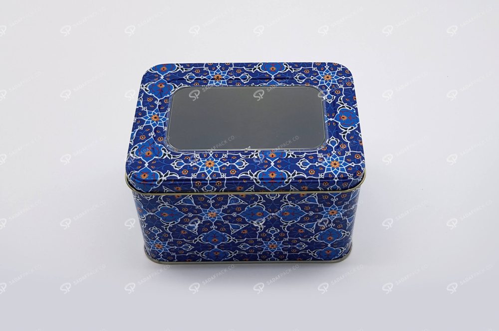 ظرف فلزی چهارگوش