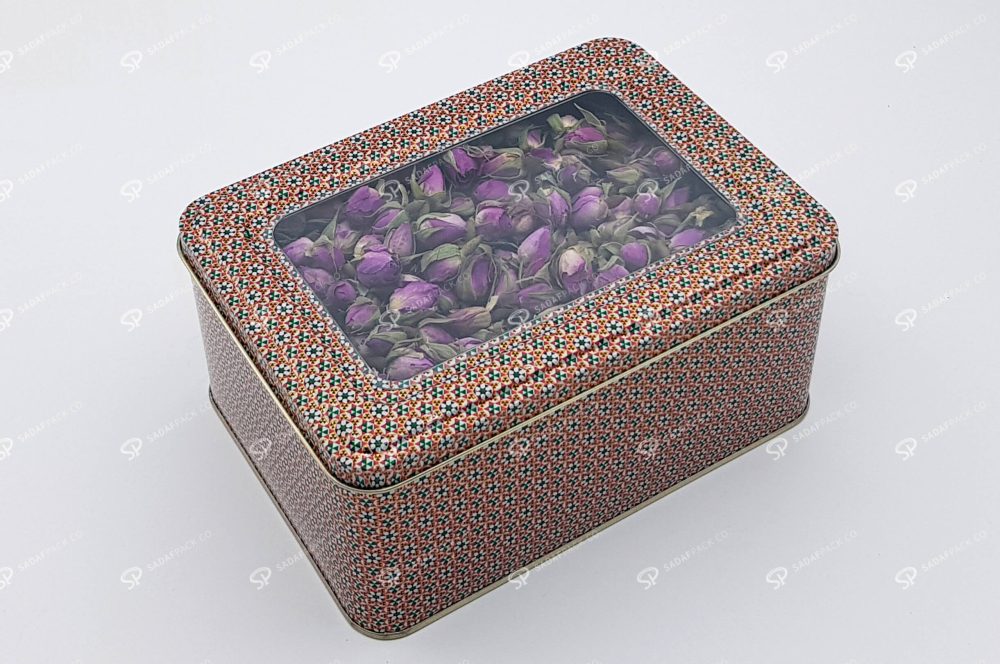 قوطی فلزی چهارگوش