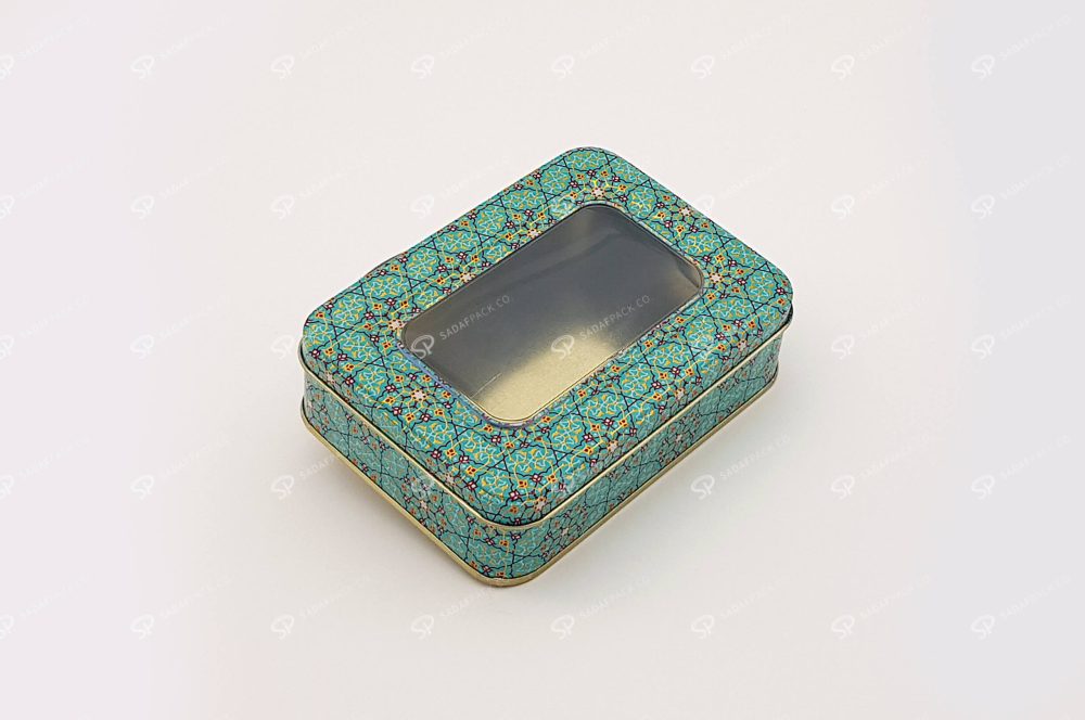 ظرف فلزی چهارگوش