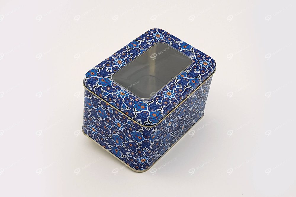 ظرف فلزی چهارگوش