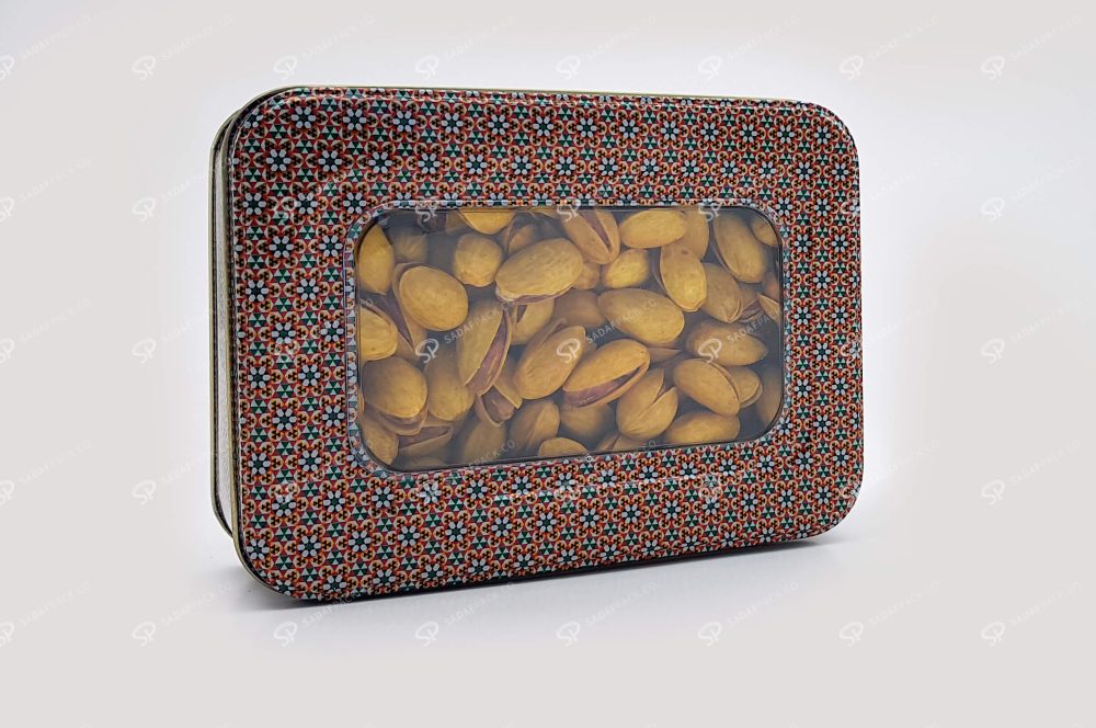 ظرف فلزی چهارگوش