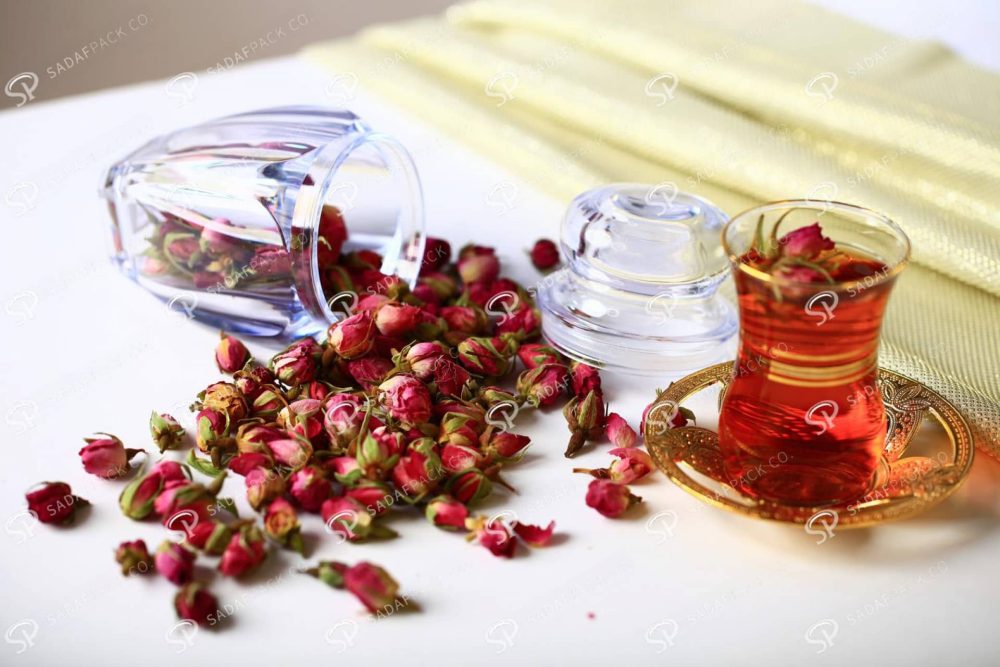 ##tt##- ظرف زعفران کریستالی طرح گوهر - نقلی  37570