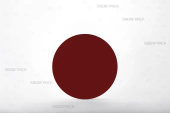 مقوا زرشکی قوطی 12 صدف پک