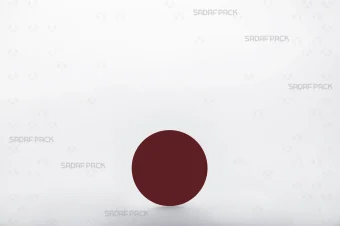 مقوا زرشکی قوطی 6/5 صدف پک