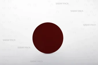 مقوا زرشکی قوطی 9 صدف پک