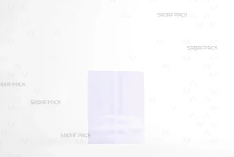 پاکت ترسبافان کرکره 14×11 سانتی‌متر صدف پک با ترسبافان شفاف و قابلیت دوخت حرارتی مناسب بسته‌بندی محصولات خشک و نگهداری طولانی‌مدت