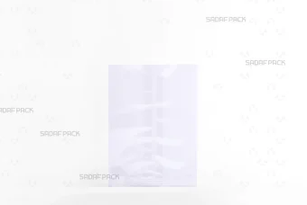 پاکت ترسبافان کرکره 18×13 سانتی‌متر صدف پک با ترسبافان شفاف و قابلیت دوخت حرارتی مناسب بسته‌بندی محصولات خشک و نگهداری طولانی‌مدت