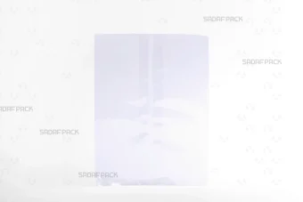 پاکت ترسبافان کرکره 24×18 سانتی‌متر صدف پک با ترسبافان شفاف و قابلیت دوخت حرارتی مناسب بسته‌بندی محصولات خشک و نگهداری طولانی‌مدت