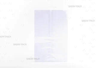 پاکت ترسبافان کرکره 25×16 سانتی‌متر صدف پک با ترسبافان شفاف و قابلیت دوخت حرارتی مناسب بسته‌بندی محصولات خشک و نگهداری طولانی‌مدت