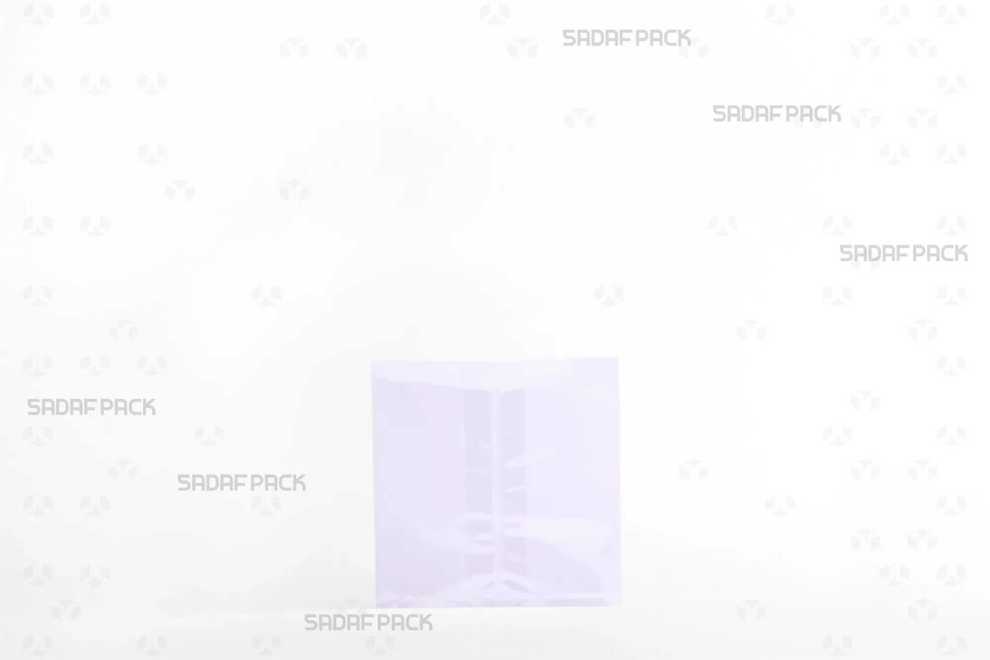 پاکت ترسبافان ته بریده 10×10 سانتیمتر صدف پک با ترسبافان شفاف و قابلیت دوخت حرارتی مناسب بستهبندی محصولات خشک (مخصوصا یک مثقال زعفران) و نگهداری طولانیمدت