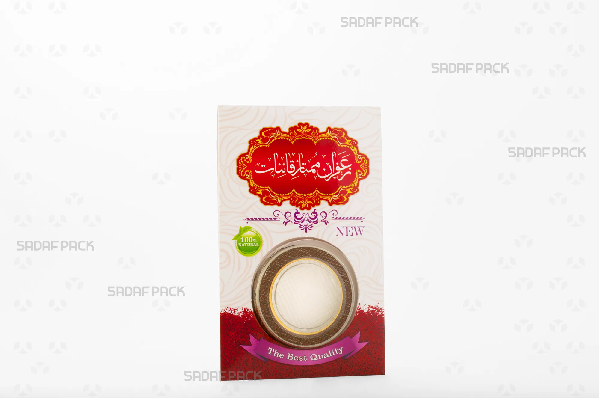 پاکت وکیوم قوطی 5 فلزی اسپانیا صدف پک با قوطی 5 فلزی اسپانیا در داخل طلق وکیوم برای بستهبندی محافظ حمل و نقل و صادرات