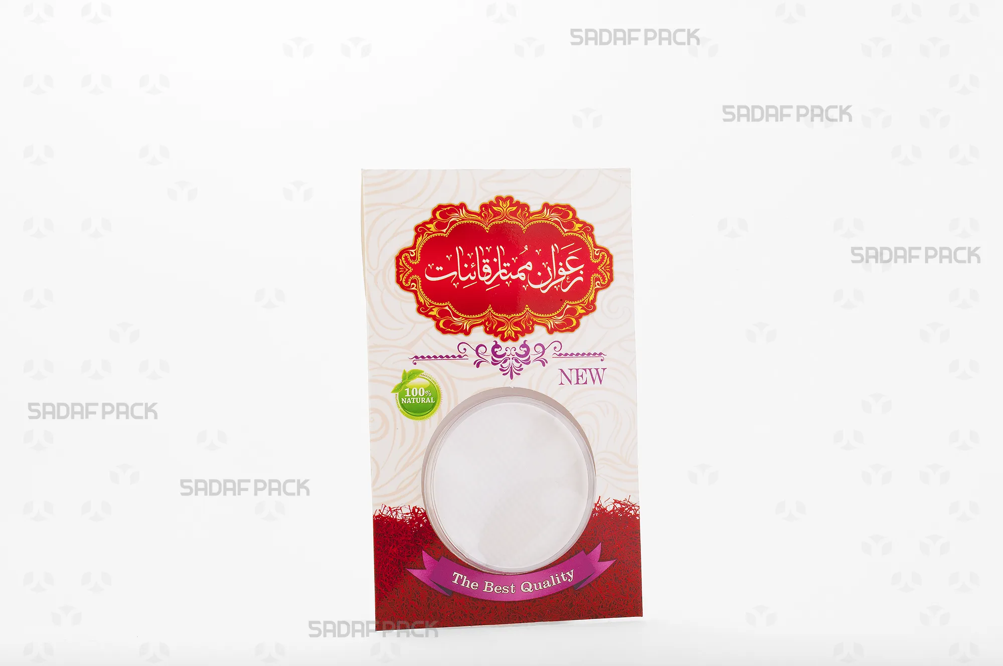 پاکت وکیوم قوطی 5 کریستال صدف پک با قوطی 5 کریستال در داخل طلق وکیوم برای بستهبندی محافظ حمل و نقل و صادرات