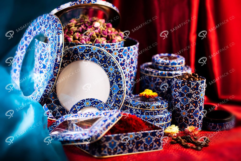 ##tt##- انواع قوطی های فلزی زعفران و خشکبار | صدف پک | 70 38694