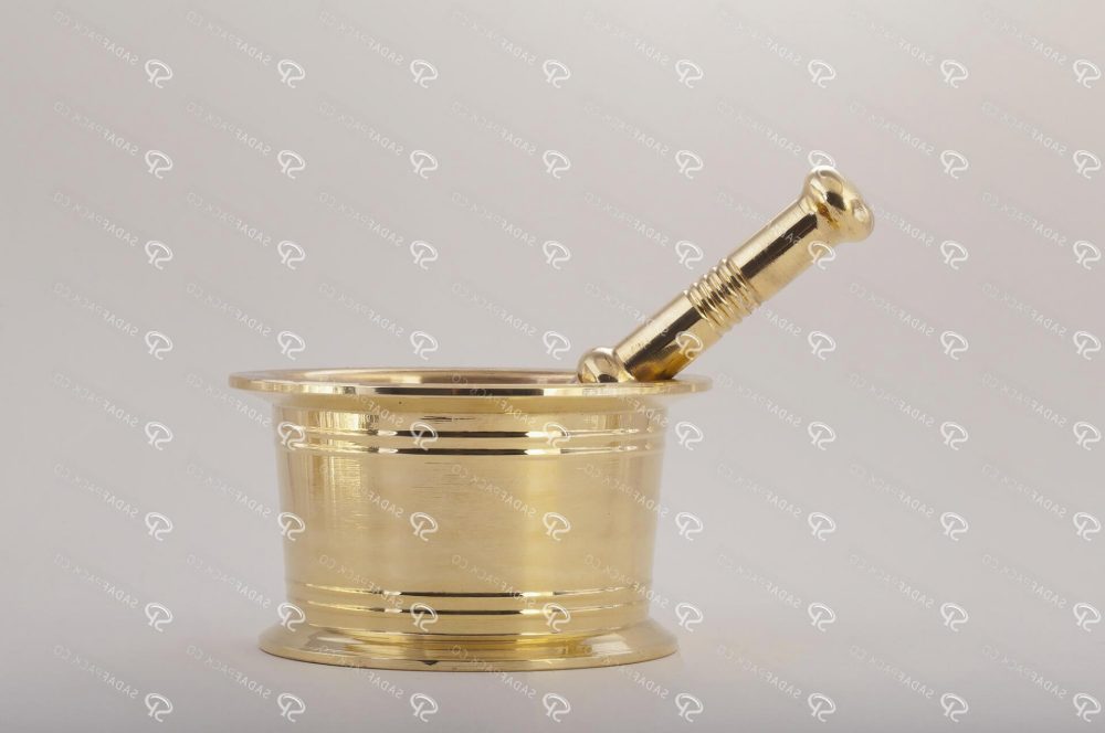 هاون فلزی زعفران تولید شرکت صدف پک 73211001