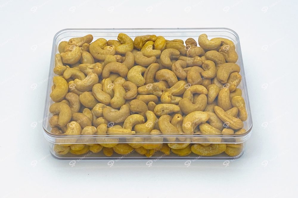 ظرف کریستالی مستطیل خرما و اجیل