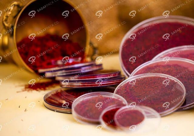 مزیت های خرید ظرف زعفران از صدف پک چیست | شرکت صدف پک