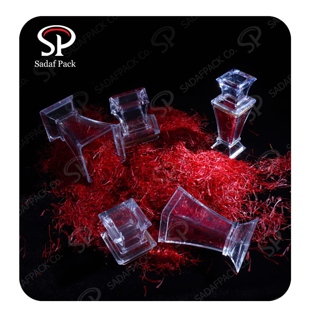 قوطی کریستالی زعفران