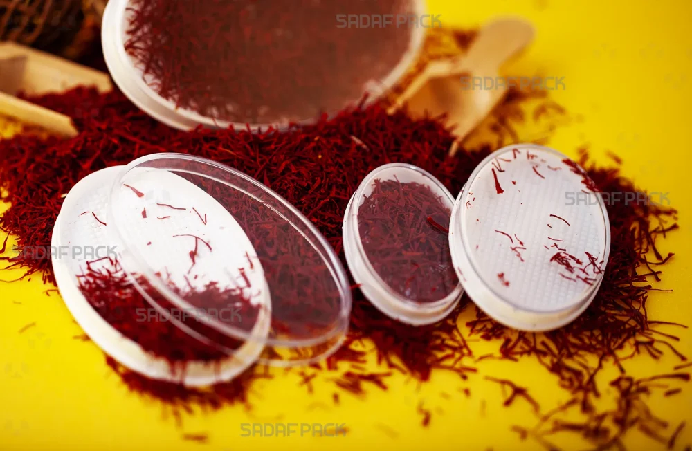 ظرف بیضی کف سفید
